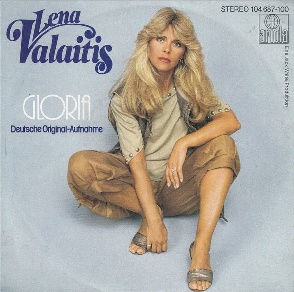 Cover Lena Valaitis - Gloria (7, Single) Schallplatten Ankauf