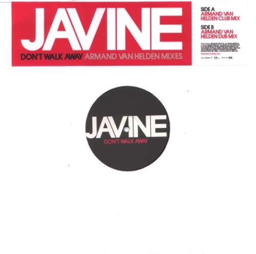 Cover Javine - Don't Walk Away (Armand Van Helden Mixes) (12, Single, Promo) Schallplatten Ankauf