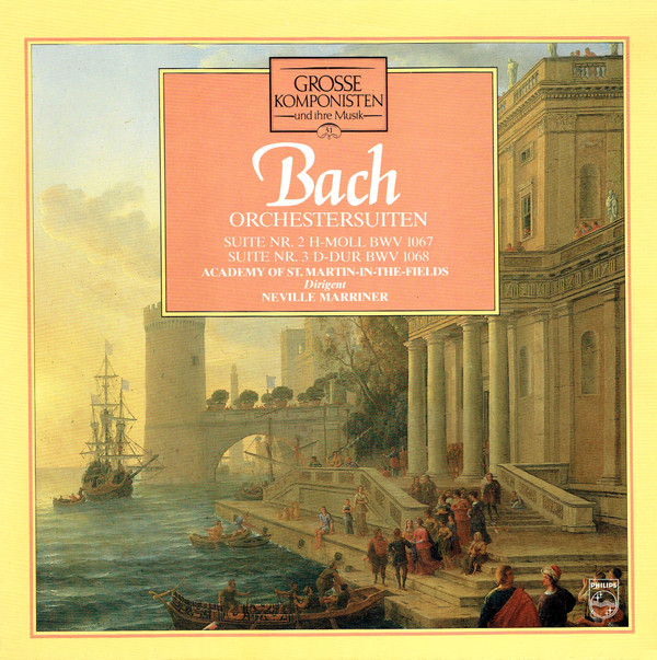 Cover Bach* / Academy Of St. Martin-in-the-Fields* / Neville Marriner* - Orchestersuiten (LP) Schallplatten Ankauf