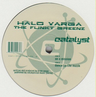 Cover Halo Varga - The Funky Greenz (12, EP) Schallplatten Ankauf