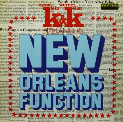 Cover K & K Dixielanders, Oscar Klein & Werner Keller - New Orleans Function (LP, Album) Schallplatten Ankauf