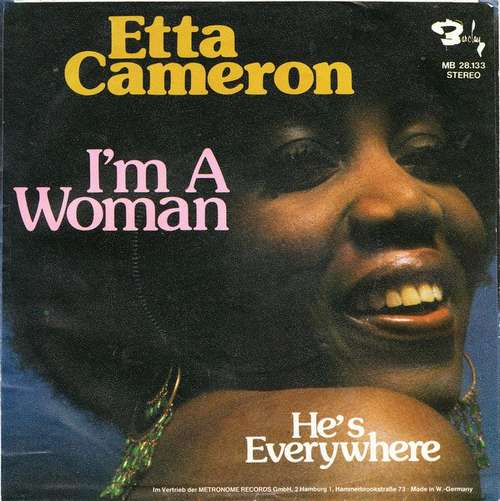 Cover Etta Cameron - I'm A Woman (7, Single) Schallplatten Ankauf