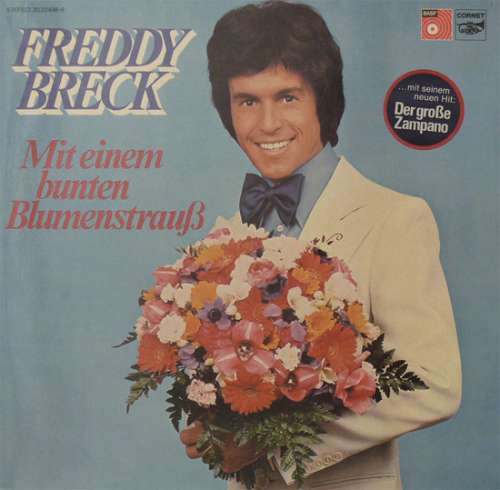 Cover Freddy Breck - Mit Einem Bunten Blumenstrauß (LP) Schallplatten Ankauf