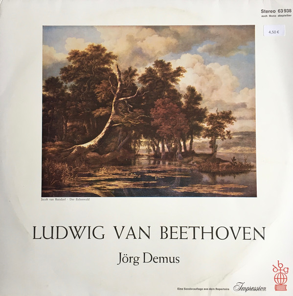 Cover Jörg Demus / Ludwig Van Beethoven - Klaviersonate C-Moll Op. 111 / Klaviersonate D-Moll Op. 31 Nr. 2 (LP, Club) Schallplatten Ankauf