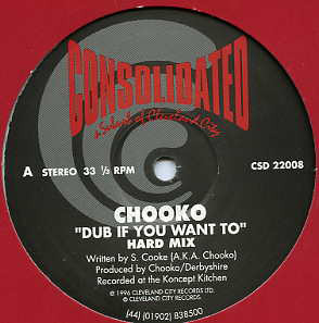 Cover Chooko - Dub If You Want To (12) Schallplatten Ankauf