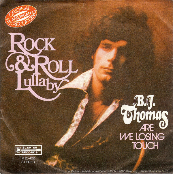 Cover B.J. Thomas - Rock & Roll Lullaby (7, Single) Schallplatten Ankauf