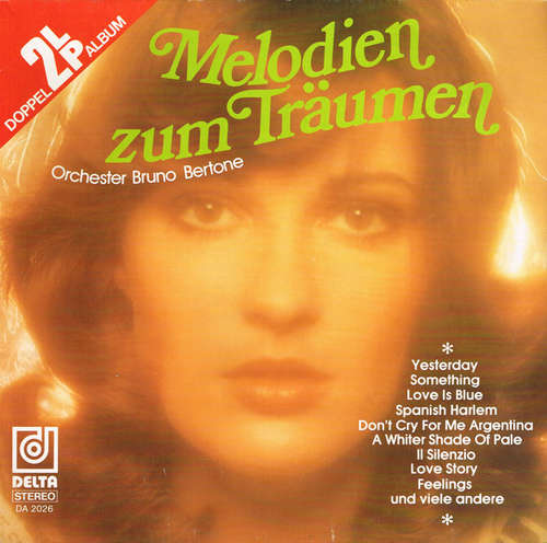 Cover Orchester Bruno Bertone - Melodien Zum Träumen (2xLP, Album) Schallplatten Ankauf