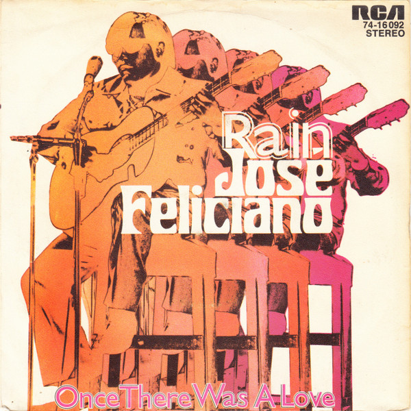 Cover José Feliciano - Rain (7, Single) Schallplatten Ankauf