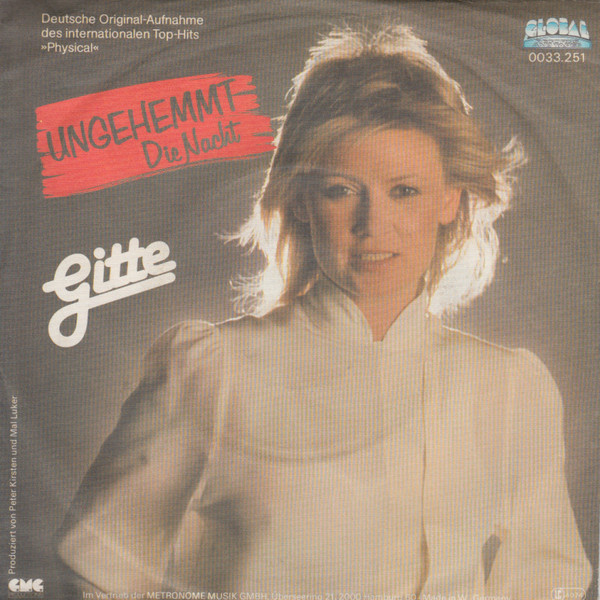 Cover Gitte* - Ungehemmt (7, Single) Schallplatten Ankauf