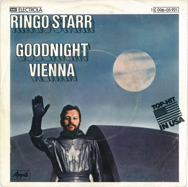 Cover Ringo Starr - Goodnight Vienna (7, Single) Schallplatten Ankauf