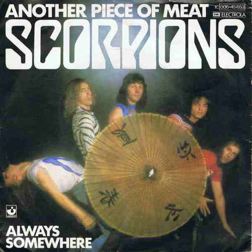 Cover Scorpions - Another Piece Of Meat (7, Single) Schallplatten Ankauf
