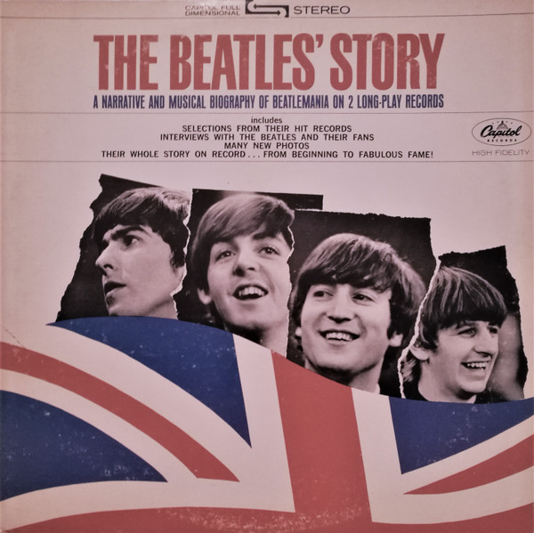 Cover The Beatles - The Beatles' Story (2xLP, Album, RE, Ora) Schallplatten Ankauf