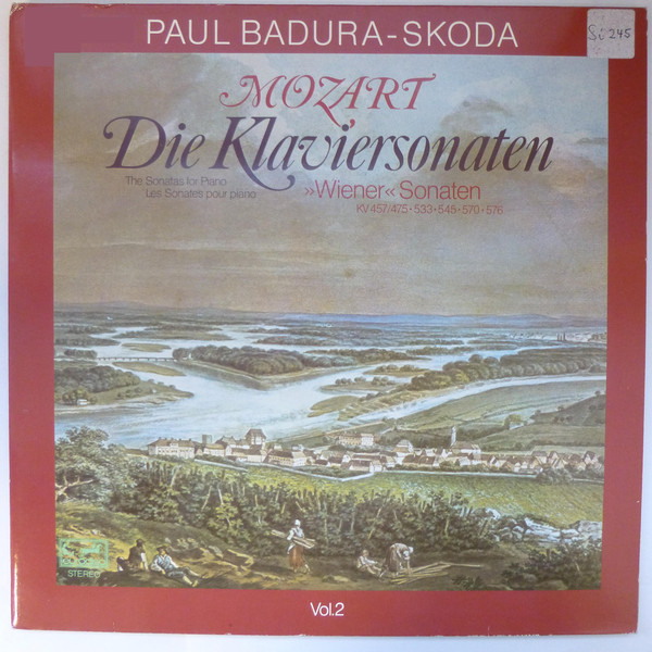 Cover Mozart* - Paul Badura-Skoda - Die Klaviersonaten = The Sonatas For Piano = Les Sonates Pour Piano Vol. 2 (»Wiener« Sonaten KV 457/475 • 533 • 545 • 570 • 576) (2xLP, Gat) Schallplatten Ankauf