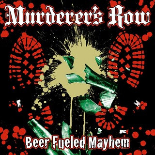 Cover Murderer's Row - Beer Fueled Mayhem (LP, Album, Whi) Schallplatten Ankauf