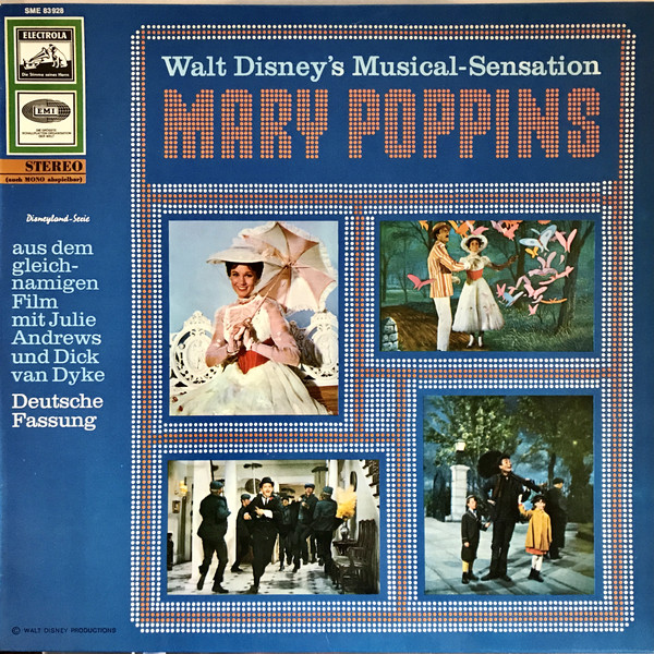 Cover Richard M. Sherman & Robert B. Sherman - Mary Poppins (LP) Schallplatten Ankauf