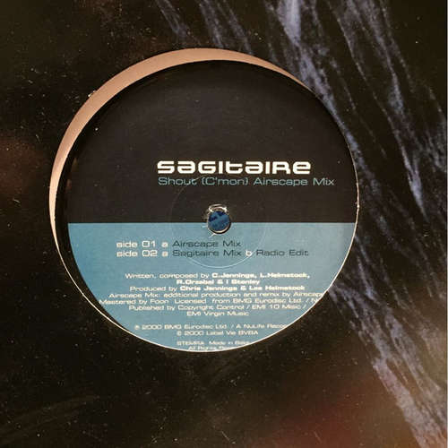 Cover Sagitaire - Shout (C'mon) (12) Schallplatten Ankauf