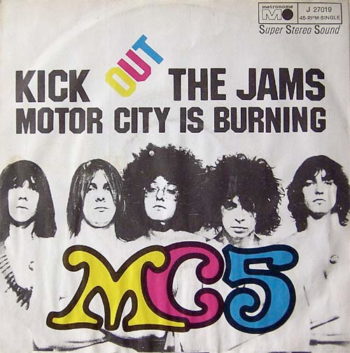 Cover MC5 - Kick Out The Jams (7, Single) Schallplatten Ankauf