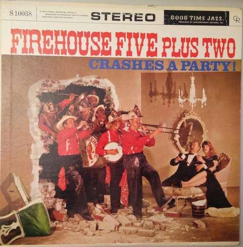 Cover Firehouse Five Plus Two - Crashes A Party! (LP, Album) Schallplatten Ankauf