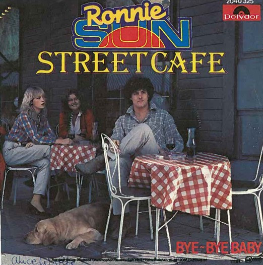 Cover Ronnie Sun - Street Cafe (7, Single) Schallplatten Ankauf