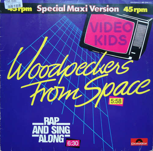 Cover Video Kids - Woodpeckers From Space (12, Maxi) Schallplatten Ankauf