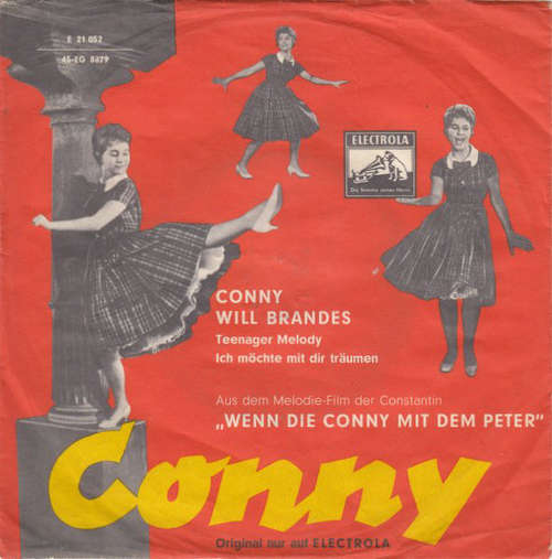 Bild Conny* - Will Brandes - Teenager Melody / Ich Möchte Mit Dir Träumen (7, Single) Schallplatten Ankauf
