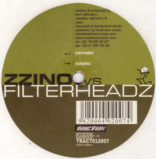 Cover Zzino vs Filterheadz* - Corrador / Soliplex (12) Schallplatten Ankauf