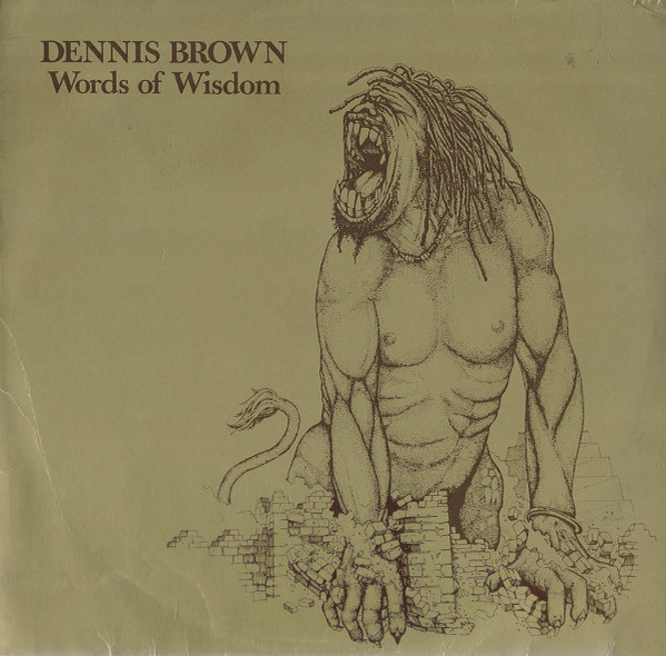 Cover Dennis Brown - Words Of Wisdom (LP, Album) Schallplatten Ankauf