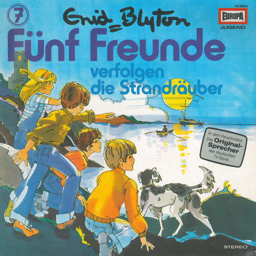 Cover Enid Blyton - Fünf Freunde Verfolgen Die Strandräuber (LP) Schallplatten Ankauf