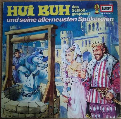 Cover Eberhard Alexander-Burgh / Hans Clarin - Hui Buh, Das Schloßgespenst  4 - Und Seine Allerneusten Spukereien (LP, RE) Schallplatten Ankauf