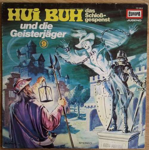 Cover Eberhard Alexander-Burgh / Hans Clarin - Hui Buh, Das Schloßgespenst 9 - Und Die Geisterjäger (LP) Schallplatten Ankauf