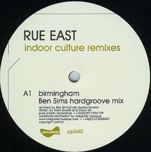 Cover Indoor Culture Remixes - Part 1 Schallplatten Ankauf