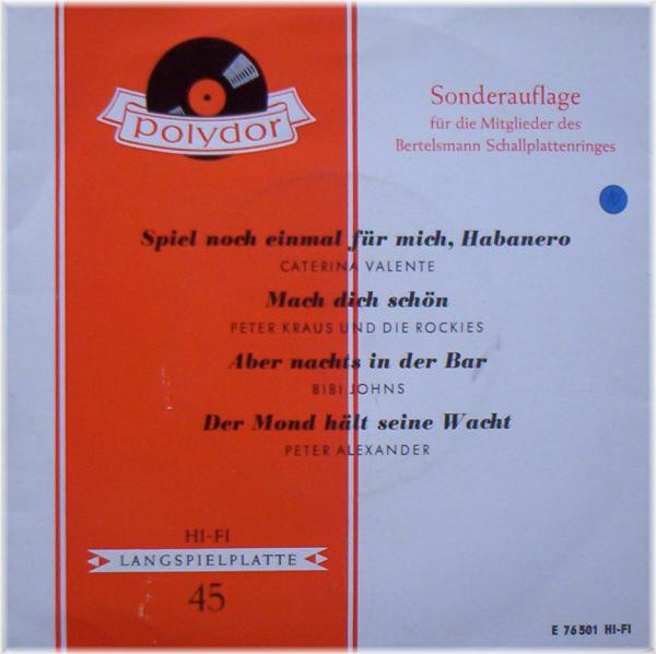 Cover Various - Spiel Noch Einmal Für Mich, Habanero (7, EP, Mono) Schallplatten Ankauf