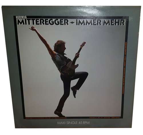 Cover Herwig Mitteregger - Immer Mehr (12, Maxi) Schallplatten Ankauf