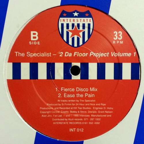 Cover The Specialist (2) - 2 Da Floor Project Volume 1 (12) Schallplatten Ankauf