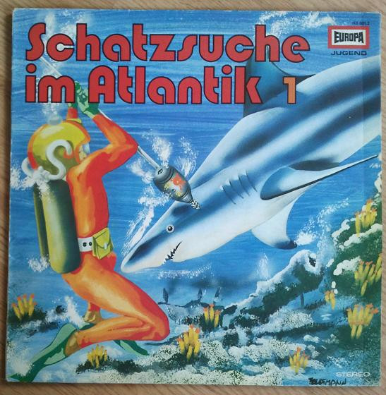 Cover H.G. Francis - Schatzsuche Im Atlantik 1 (LP) Schallplatten Ankauf