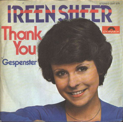 Cover Ireen Sheer - Thank You (7, Single) Schallplatten Ankauf