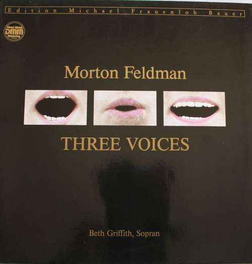 Cover Morton Feldman - Beth Griffith - Three Voices (LP) Schallplatten Ankauf