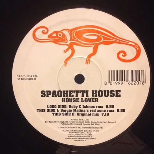 Bild Spaghetti House - House Lover (12) Schallplatten Ankauf
