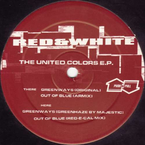Cover Red & White - The United Colors EP (12) Schallplatten Ankauf