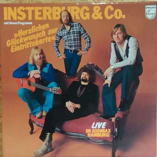 Cover Insterburg & Co - Herzlichen Glückwunsch Zur Eintrittskarte (LP, Album) Schallplatten Ankauf