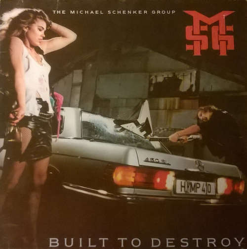 Cover The Michael Schenker Group - Built To Destroy (LP, Album) Schallplatten Ankauf