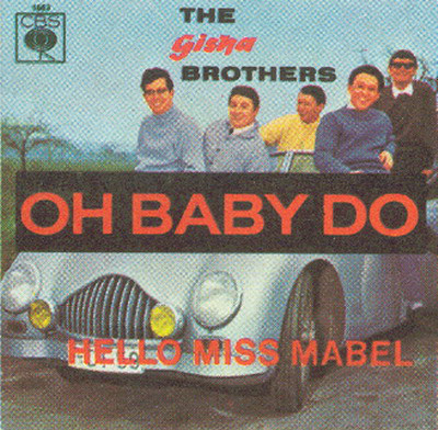 Cover The Gisha Brothers - Hello Miss Mabel / Oh Baby Do (7, Single) Schallplatten Ankauf