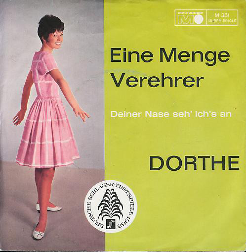Cover Dorthe* - Eine Menge Verehrer (7, Single) Schallplatten Ankauf
