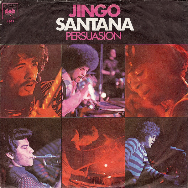 Cover Santana - Jingo (7, Single) Schallplatten Ankauf