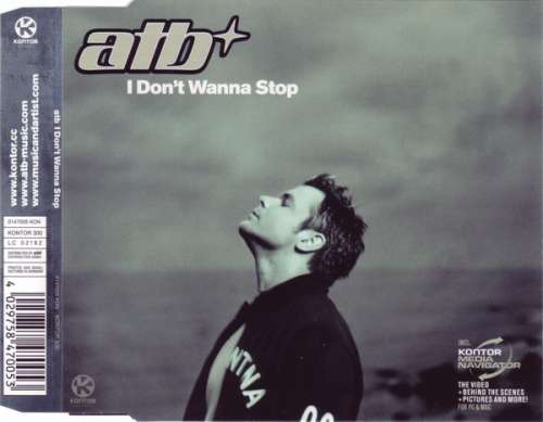 Cover ATB - I Don't Wanna Stop (CD, Maxi, Enh) Schallplatten Ankauf
