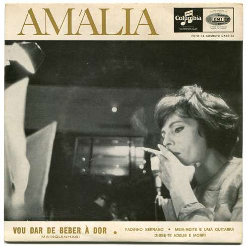 Cover Amália Rodrigues - Vou Dar De Beber À Dor (Mariquinhas) (7, EP) Schallplatten Ankauf