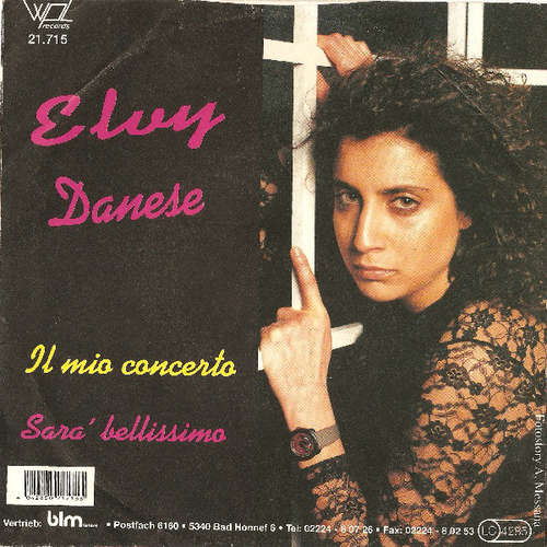 Bild Elvy Danese - Il Mio Concerto / Sarà Bellissimo (7, Single) Schallplatten Ankauf