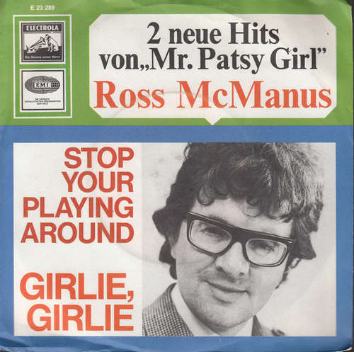Cover Ross McManus And The Joe Loss Blue Beats - Stop Your Playing Around / Girlie, Girlie (7, Single) Schallplatten Ankauf