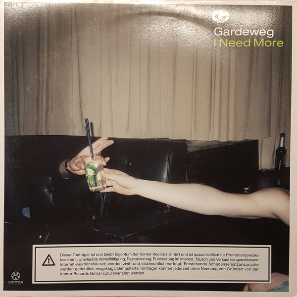 Cover Gardeweg* - I Need More (12, Promo) Schallplatten Ankauf