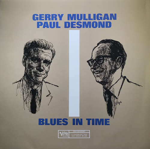 Cover Gerry Mulligan, Paul Desmond - Blues In Time (LP, Album, Mono, RE) Schallplatten Ankauf